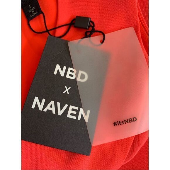 NBD x NAVEN Madeline Dress in Coral‎ Size S - Picture 10 of 12